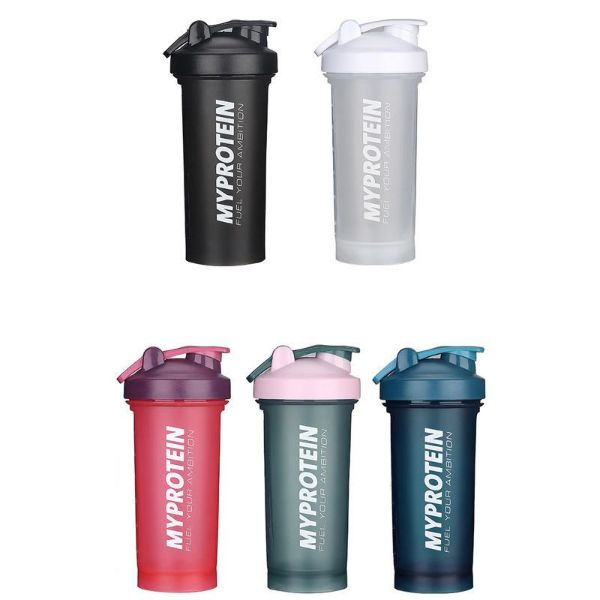 Custom Logo Portable Gym Fitness Exercise Sports BPA Free Plastic Protein Water Shaker Bottle With me<x>tal Ball